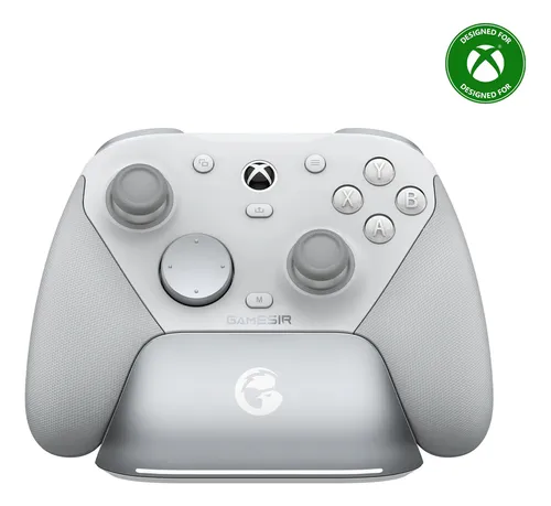 Controle Gamesir G7 Pro Xbox Pc Android Com Dock Hall Rgb Cor Branco