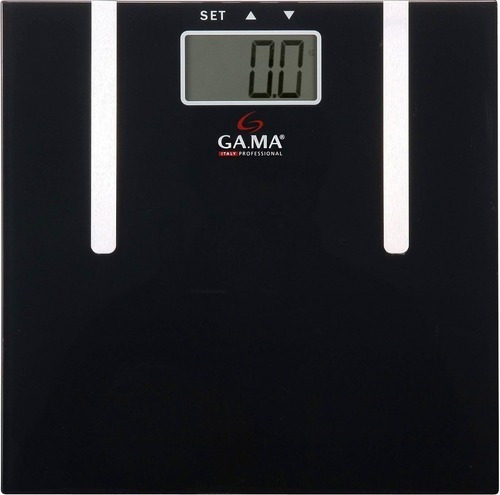 Imagen 5 de 6 de Balanza digital GA.MA Italy SCG 430 negra, hasta 150 kg