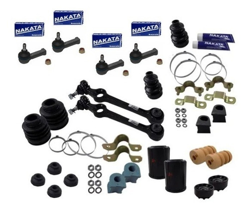 Kit Bucha Suspensão Dianteira C/ Nakata Fiat Uno Mille 2008