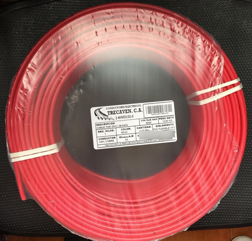 Cables No.8 Marca Protonic Iconel  Thw 100% Cobre
