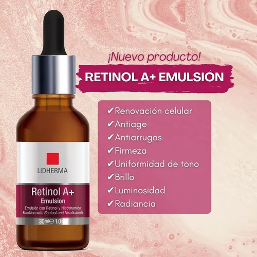 Kit Retinol A+ Emulsión + Vita Shield Hydra Complex Lidherma