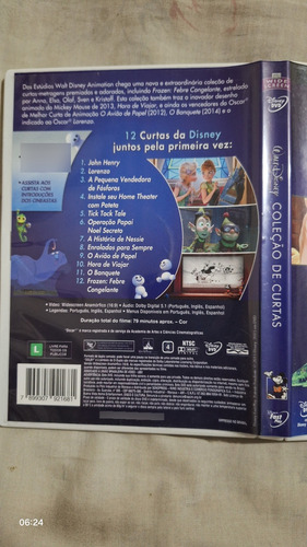 Dvd Frozen+ Divertida Mente +aristogatas+ratatouille Disney