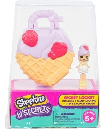 Imagem 6 de 8 de Shopkins Lil Secrets Pingente Display Com 30 Peças Dtc 5088