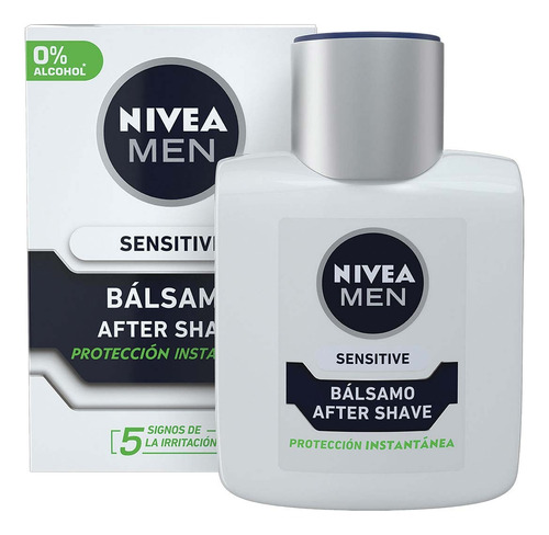 After Shave Nivea Men Sensitive Para Piel Sensible 100ml