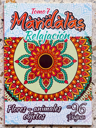 Mandalas De Flores Y Animales Relax + Caja 12 Colores