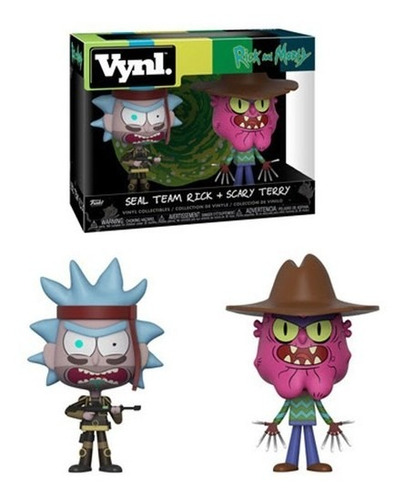 Funko Rick Y Morty Seal Rick & Scary Terry