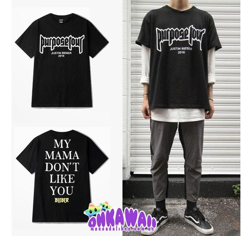 Justin Bieber - Remera Unisex - Purpose Tour - Bieber 94