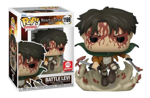 Battle Levi Ae Funko Pop 1169 / Attack On Titan / Original