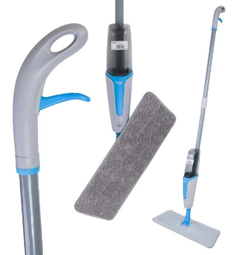 Imagen 5 de 5 de Mopy Spray Mop Microfibra Rociador Lampazo Giratorio Pisos