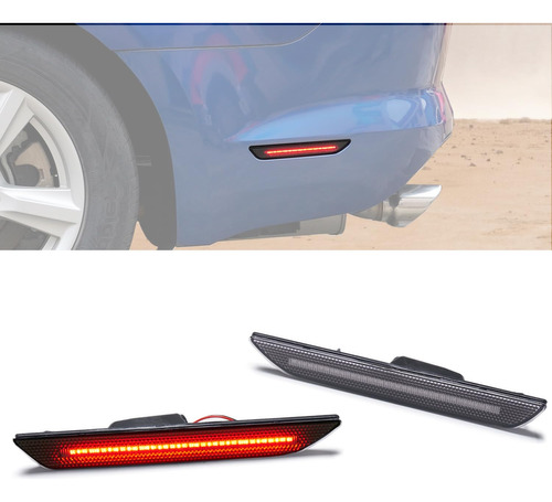 Luz Led Posicion Lateral Para Ford Mustang Parachoque Lente