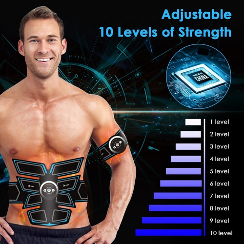Pegatina Muscular Abdominal Ems Fitness Instrument