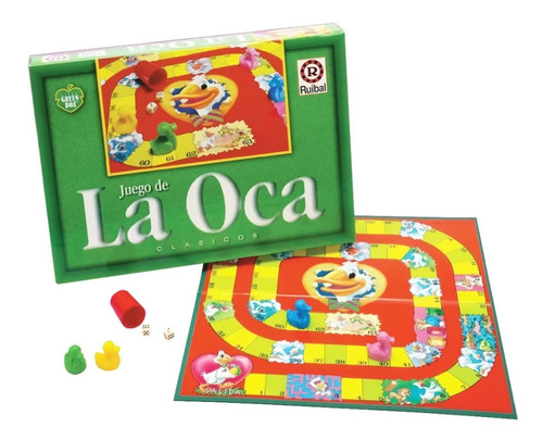 Imagen 1 de 9 de Juego De Mesa Juego De La Oca Prendas Ruibal Green Box