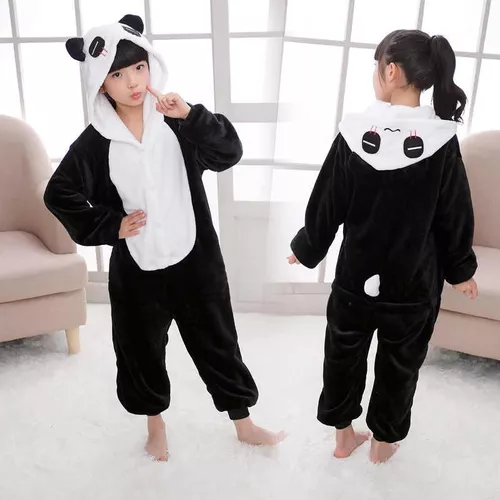 Pijama Oso Panda 3-12 Años Enterito Polar | Cuotas sin interés