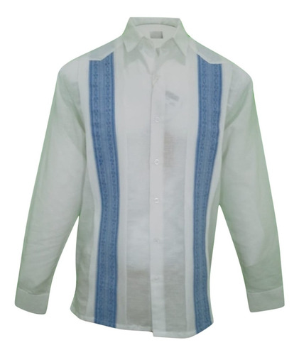 Guayabera Ml Gcandila X5759ol Blanco