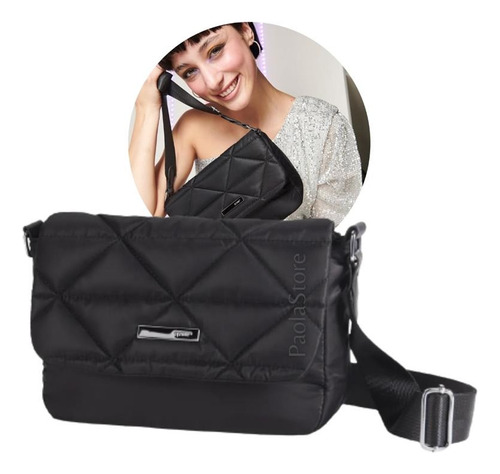 Bolso Lea Para Mujer Asa Regulable, Bolsillo Posteri Cyzone