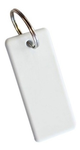 Imagen 2 de 6 de Llavero Rectangular Sublimable Polimero 7x3cm X100 Unidades