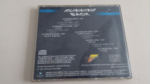 Cd Stevie B Running Back (Usado)