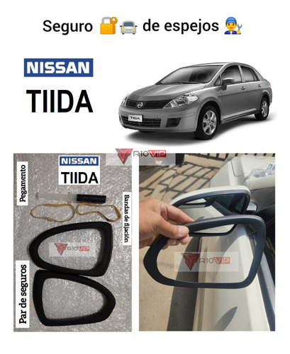 Seguro De Espejos Retrovisores Nissan Tiida Envio Gratis 