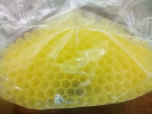 Imagen 4 de 4 de Pitillos Para Frappe, Chicha, Jugos (gruesos)