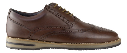 Zapatos Bostonianos Hombre Gino Cherruti Clasico 6027 Café