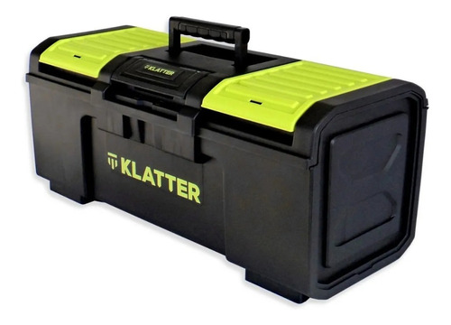 Caja De Herramientas Plástica 24 Pulgadas Klatter Color Negro