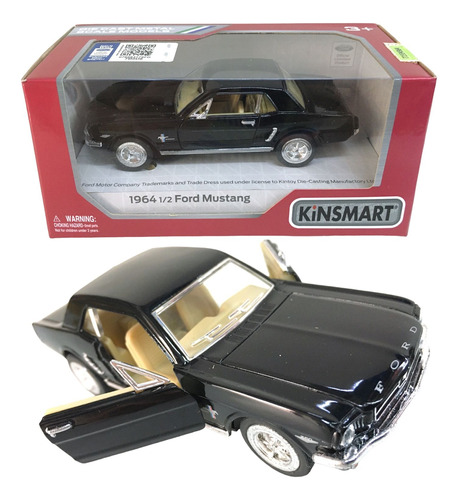 Auto Metal Ford Mustang 1964 1:34 Kinsmart New 5351 Bigshop