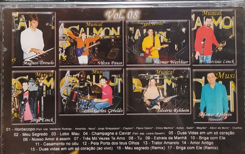 Musical Calmon Vol 8 Cd Original Lacrado