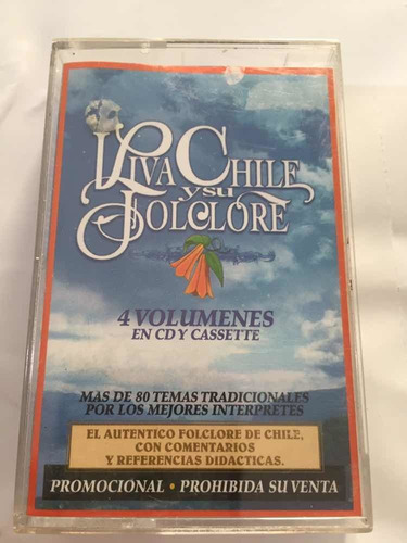 Cassette De Viva Chile Y Su Folklore (1231