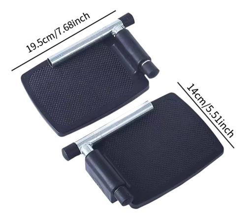 Pedales De Reposapié De Silla Pedal De Pie Pedal Pp Con Eje