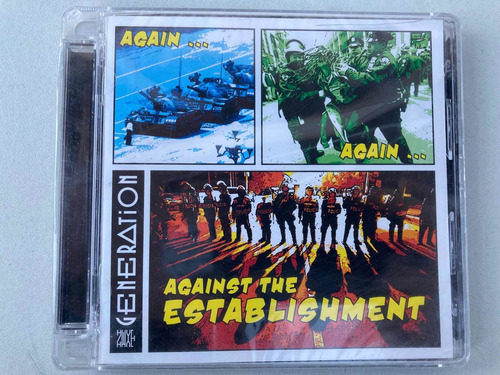 Disco Next Generation  Against The Establishment Cd Original