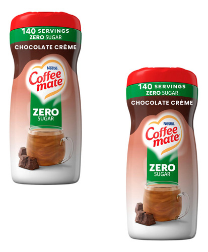 Crema Para Café Coffee Mate Zero Sugar Chocolate Creme, 2 Ud