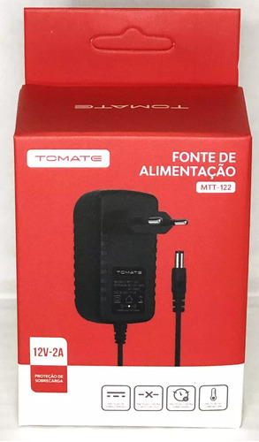 Fonte De Energia Tomate 12v2a Mtt-122