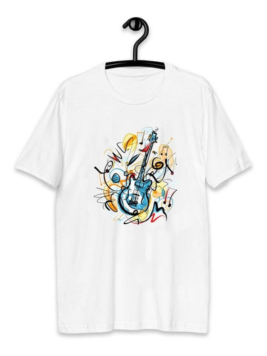 Camiseta Blusa Guitarra, Guitarrista Rock Unissex Barata 01
