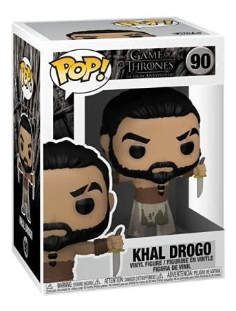 ¡funko Pop! Tv: Juego De Tronos - Khal Drogo Con Dagas