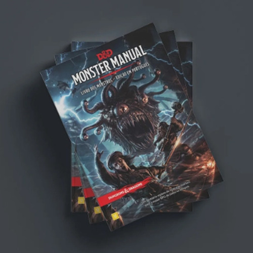 D&d Dungeons & Dragons: Monster Manual - Livro Dos Monstros