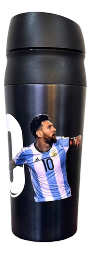 Mug Boton Vaso Metalico Messi Keep Value Mug 450ml 