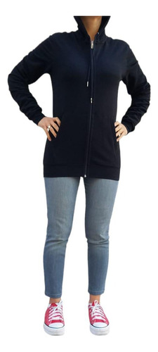 Campera Mujer Elastizada Algodón Premium