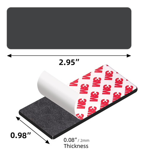 Cinta Magnética Flexible Para Bricolaje 28 Tiras Adhesivas 3
