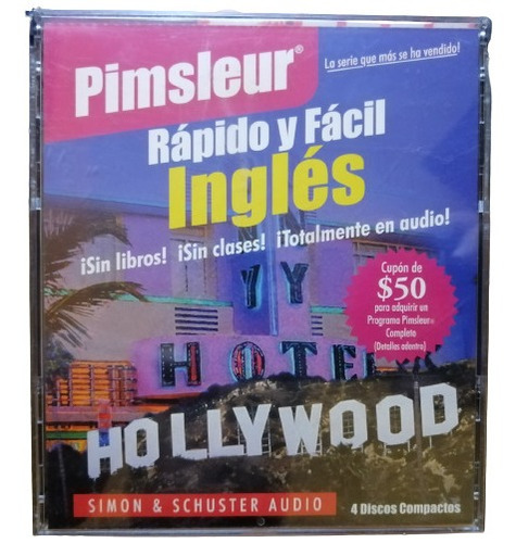 Curso Inglés Pimsleur. Rápido Y Fácil. 4 Cd 08 Lecciones 4h