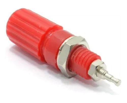 Conector Jack Banana Hembra Rojo Negro 4mm