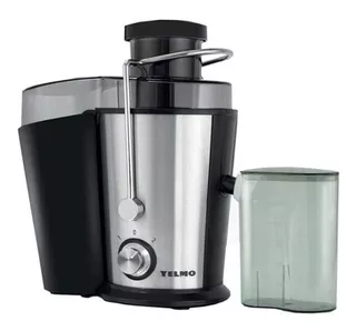 Juguera Extractor Jugo Yelmo Jg-1707 800w 500ml Acero Inox Color Plateado