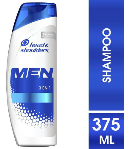 Shampoo Head & Shoulders Men 3en1 Control Caspa 375ml