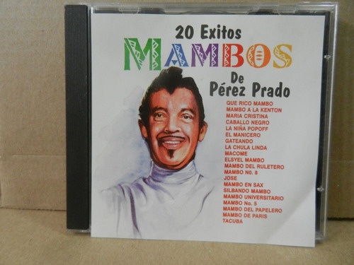 Perez Prado - Mambos: 20 Éxitos De Perez Prado  Cd 2002