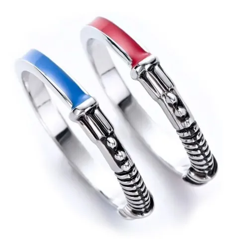 Anillo Star Wars De Sable De Luz Regalo Para Hombre O Pareja