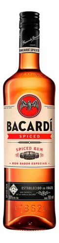 Ron Bacardi Spiced Oro Botella 750 Cc