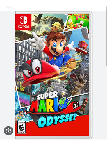 Juego Mario Odyssey Nintendo Switch Nuevo Sellado Tienda 