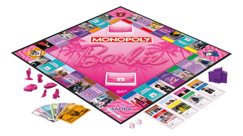 Monopoly Juego De Mesa Barbie Cyber Monday