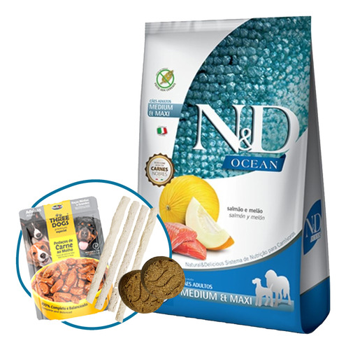 Farmina N&d Ocean Grain Free Perro Adulto Mini 2,5 Kg