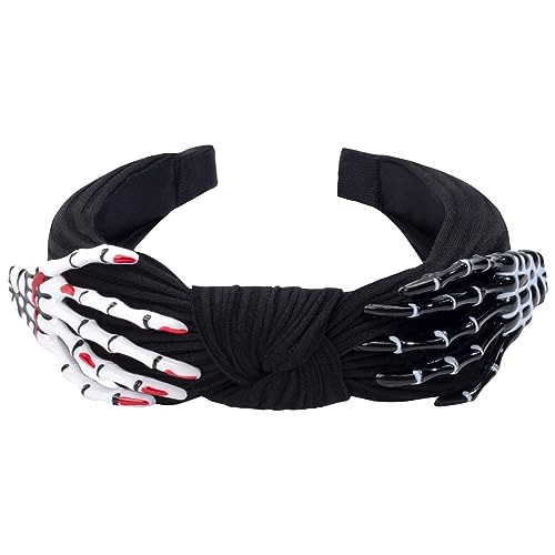 Dntyuiss Halloween Headbands For Women Girls Skeleton Fbsvn