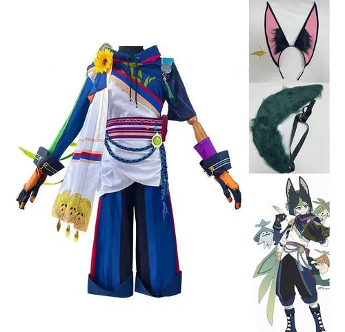 Traje De Cosplay De Tighnari Disfraz De Genshin Impact Uniforme De Fiesta